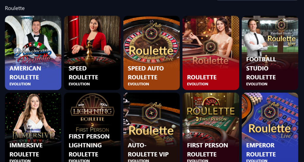 roulette evolution betace