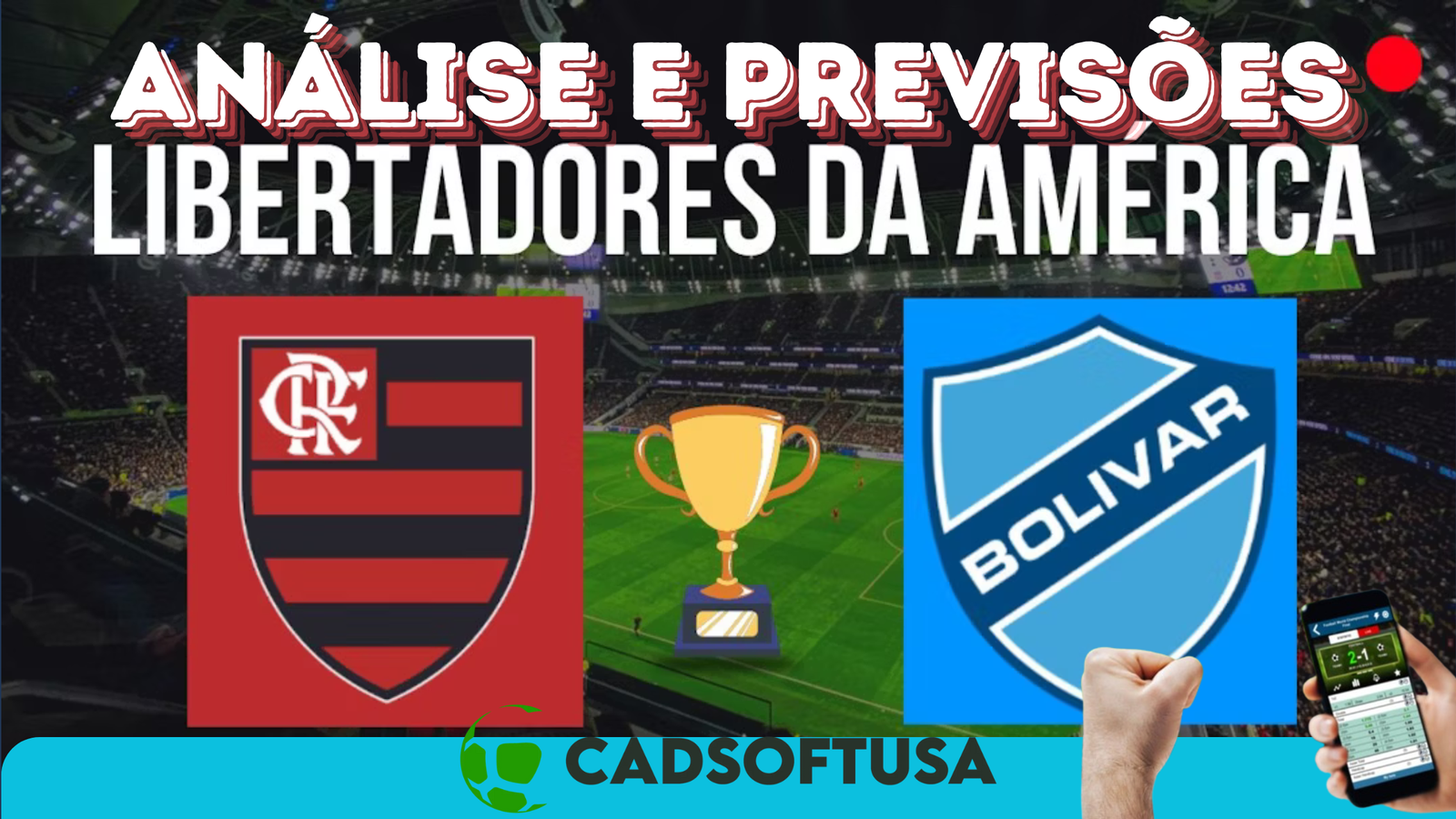 Análise e Palpite de aposta Flamengo x Bolívar