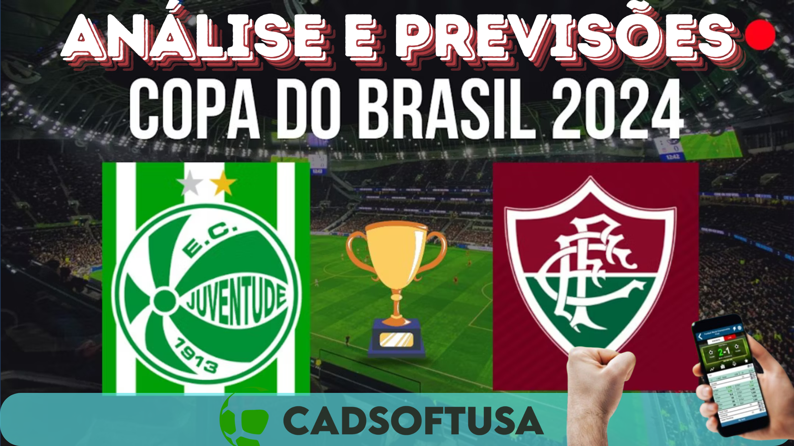 Análise e Previsões de aposta Fluminense x Juventude