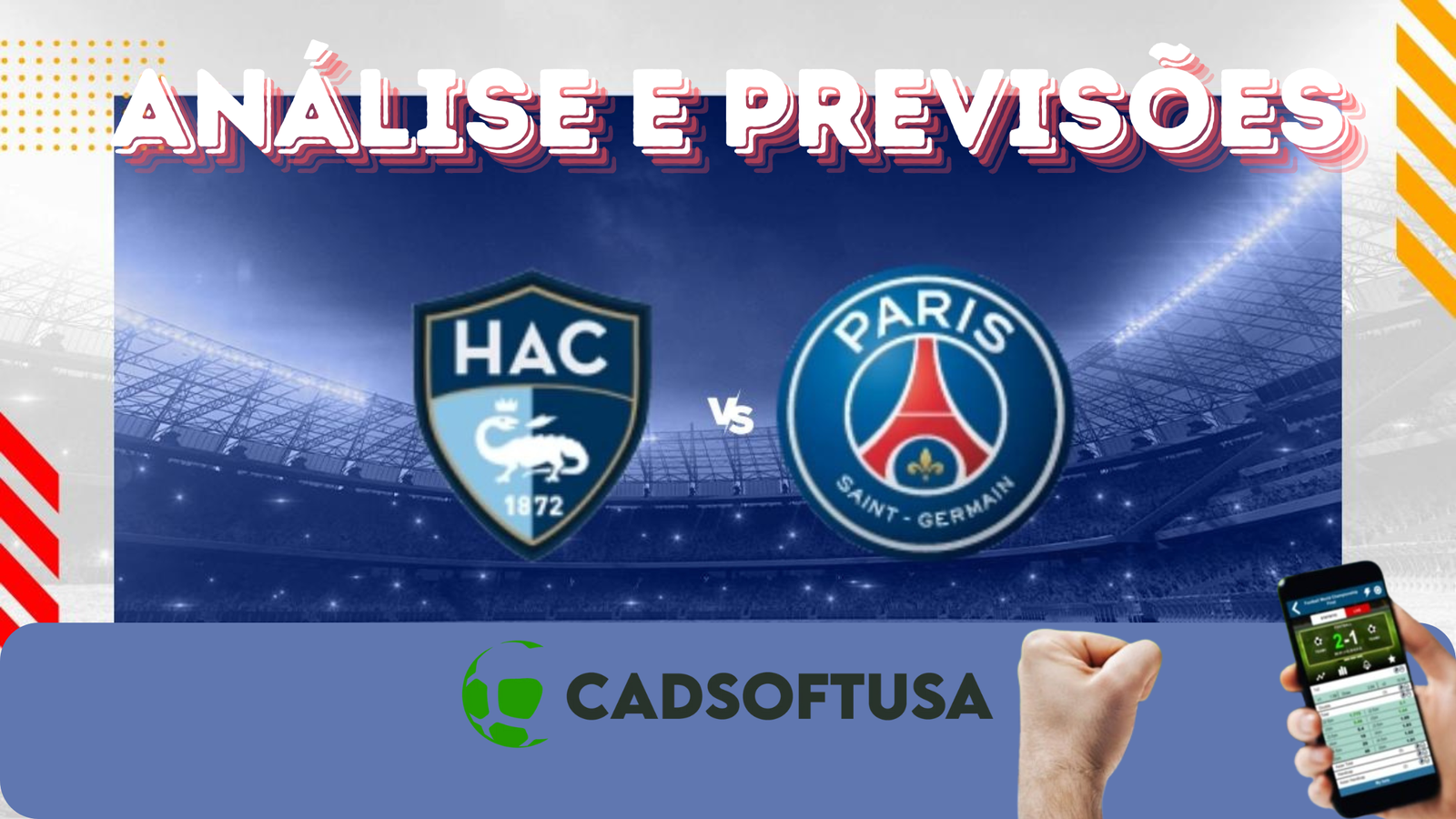 Análise e palpites de aposta Le Havre x PSG