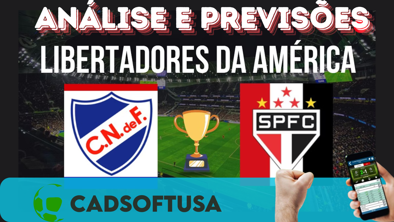 Análise e Previsões de aposta São Paulo x Nacional-URU