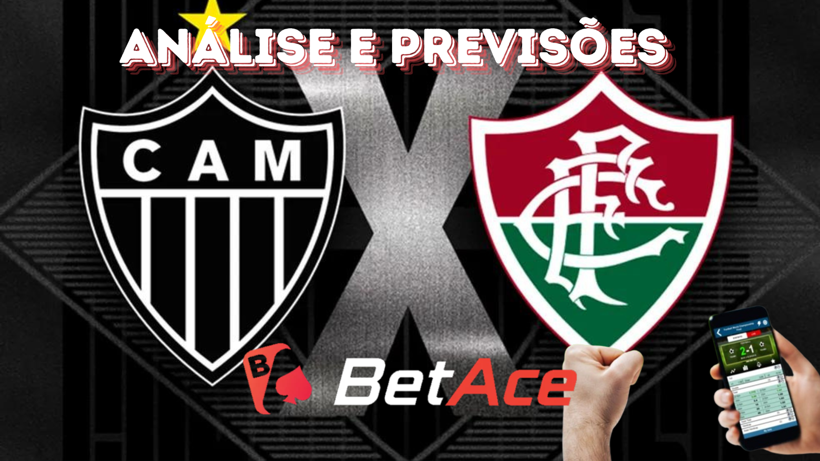 Análise e Previsões de aposta Atlético-MG x Fluminense