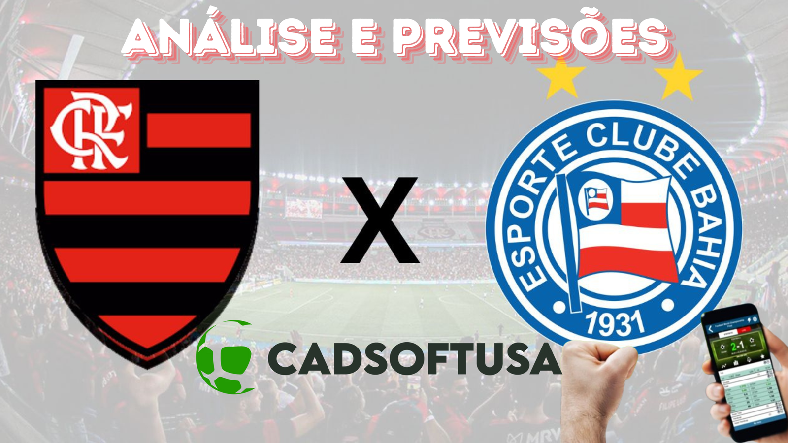 Análise e Previsões de aposta Flamengo x Bahia