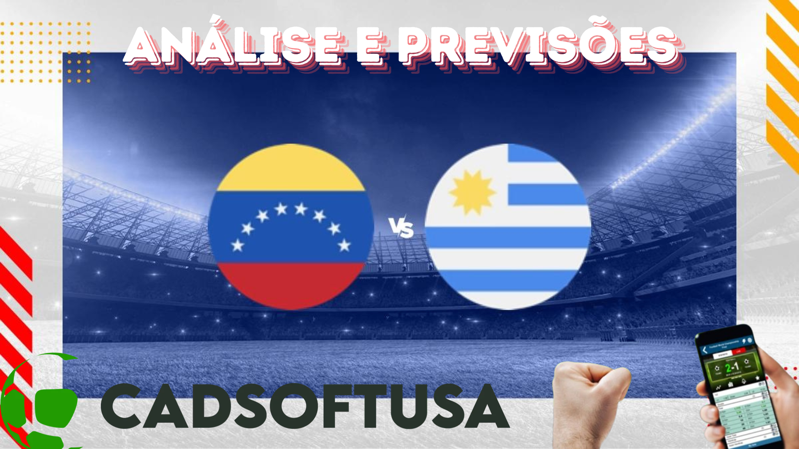 Análise e Previsões de aposta Venezuela x Uruguai