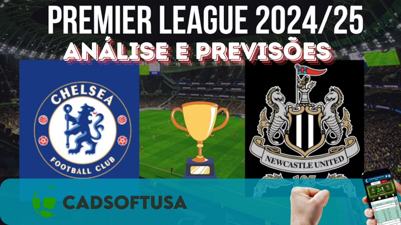 Análise e Previsões de aposta Chelsea x Newcastle