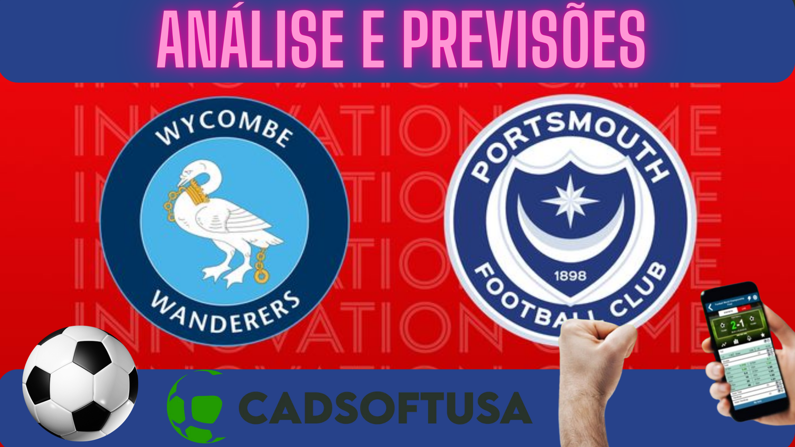 Wycombe x Portsmouth: Onde assistir e horário pela FA Cup