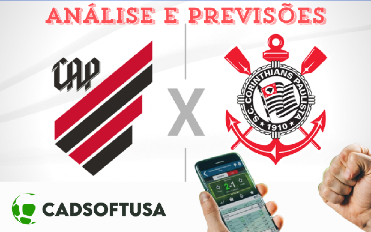 Análise e Previsões de aposta Athletico-PR x Corinthians