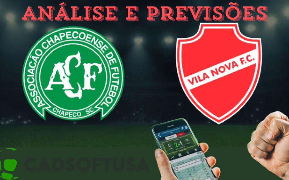 Análise e Previsões de aposta Chapecoense x Vila Nova