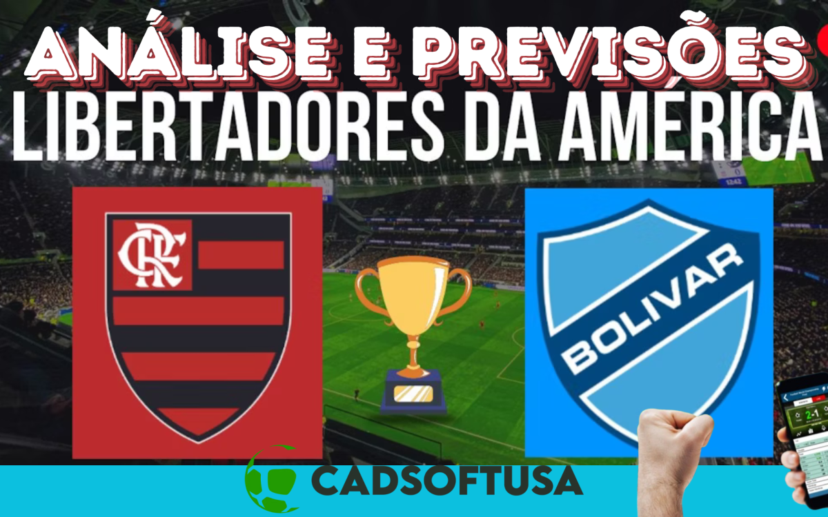 Análise e Palpite de aposta Flamengo x Bolívar