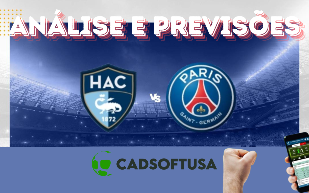 Análise e palpites de aposta Le Havre x PSG