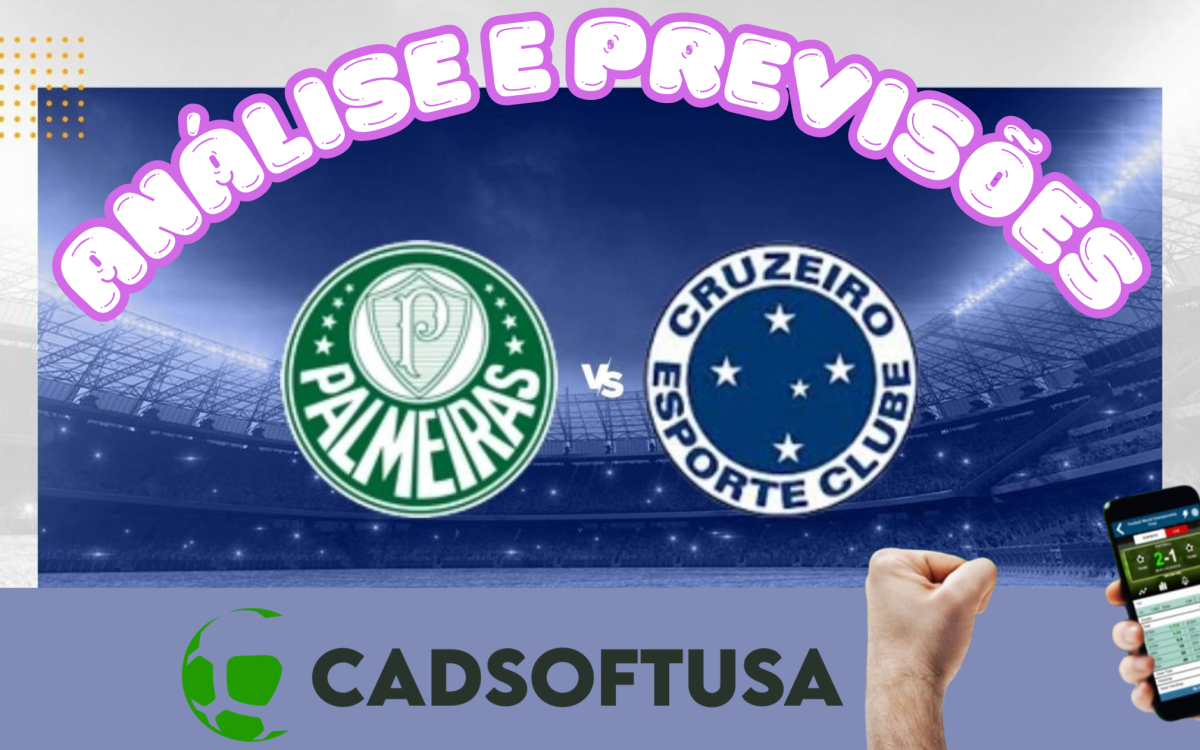 Análise e Previsões de aposta Palmeiras x Cruzeiro