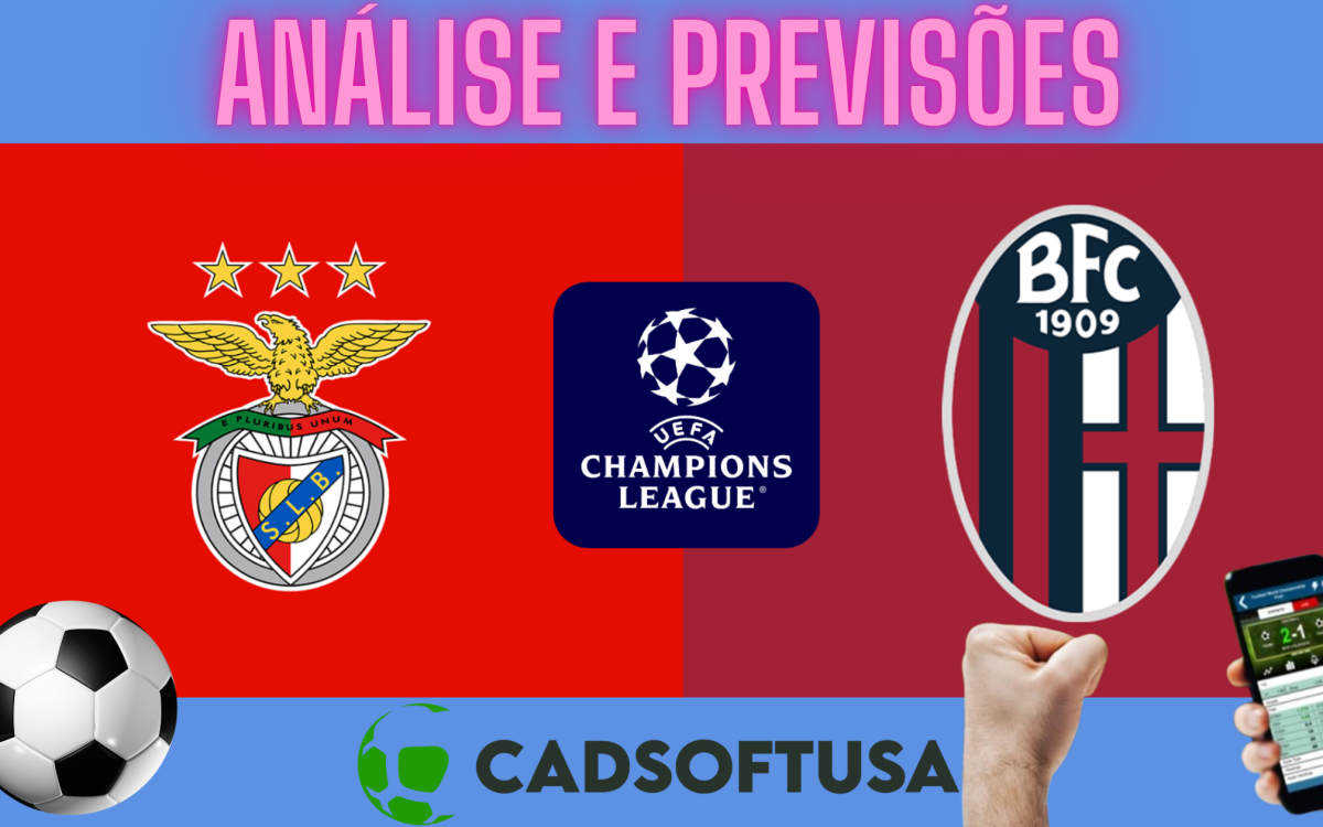 Benfica x Bologna: Onde assistir e horário pela UEFA Champions League