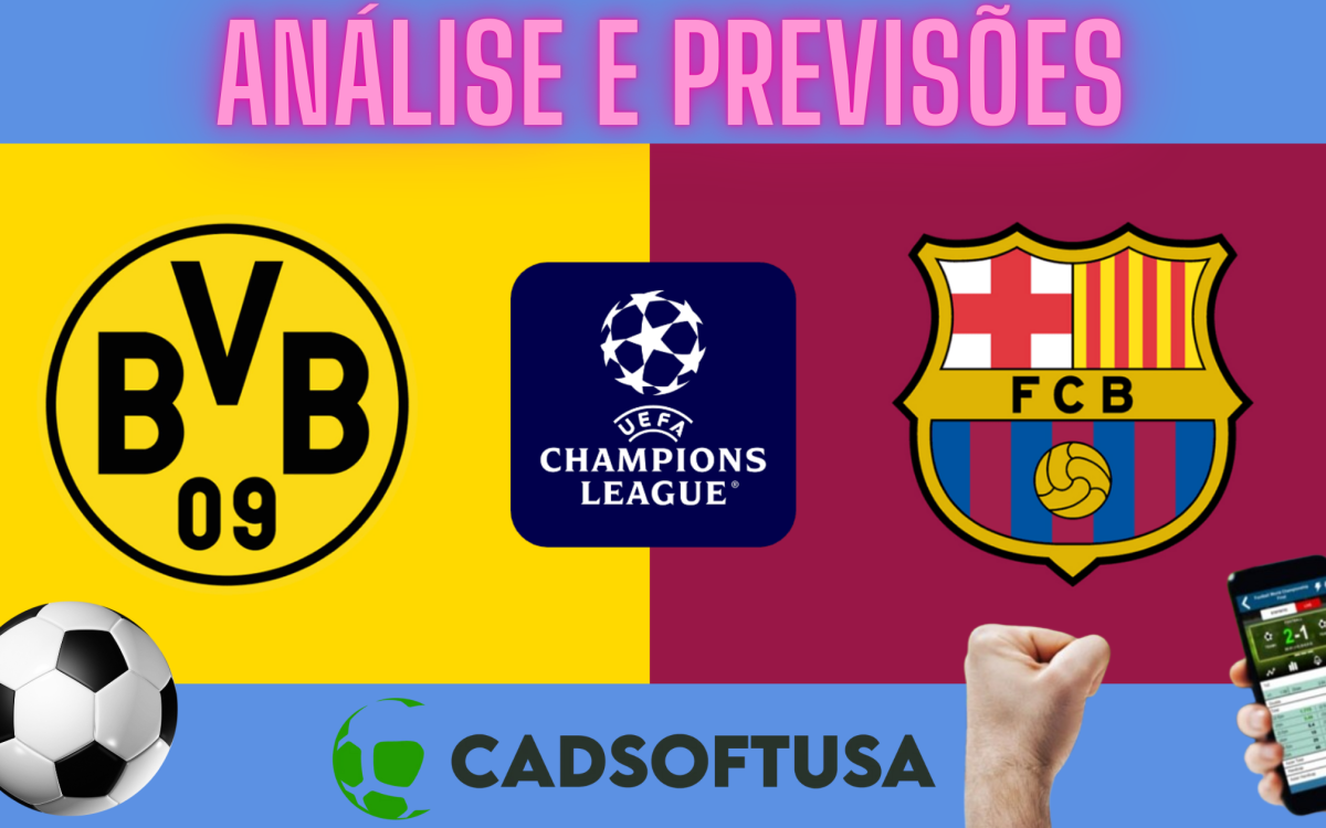 Borussia Dortmund x Barcelona: Onde assistir e horário UEFA Champions League