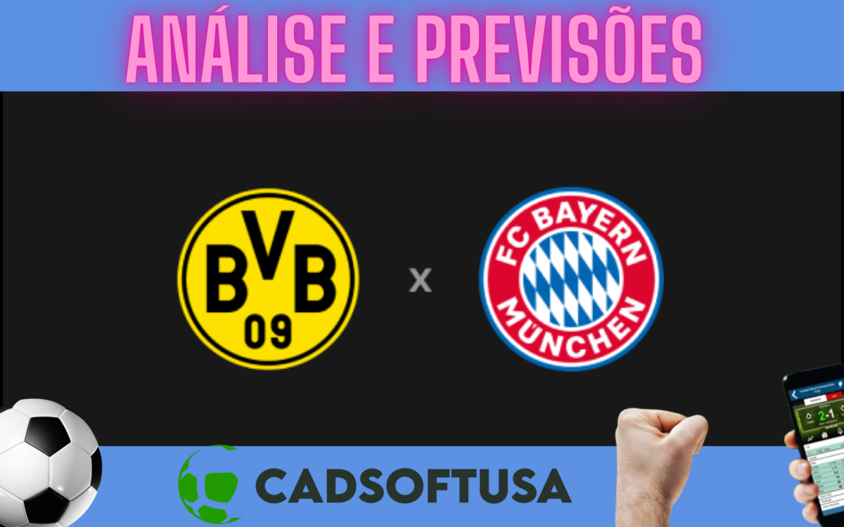 Dortmund x Bayern: Onde assistir e horário pela Bundesliga